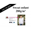 Sc279 sweat zip enfant