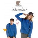BC501 Sweat Homme et coupe Femme