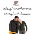 Bc515 Sweat homme et coupe Femme