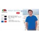 tee-shirt fruit of the loom190g + logo 1 couleur